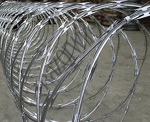 980mm Double Galvanized Razor wire