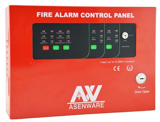 Asenware 2 Zone Conventional Fire Panel
