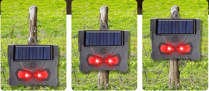 Solar Powered Animal Repellent