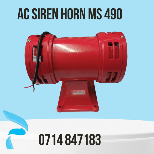 Outdoor AC Alarm Siren Horn MS 490