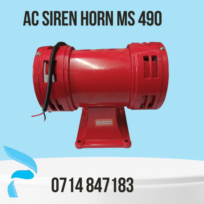 Outdoor AC Alarm Siren Horn MS 490