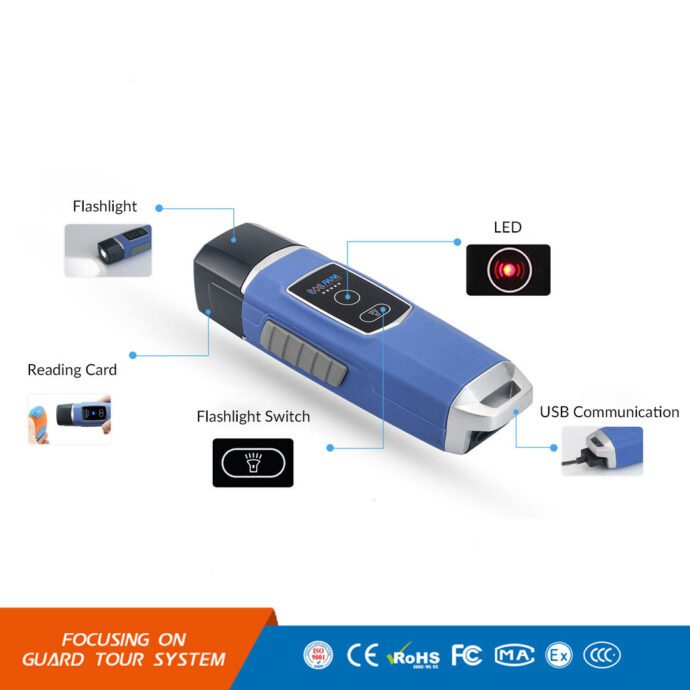 JMW Guard Tour With Flashlight WM-5000V4S