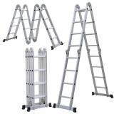 16 Foot Aluminium Multi-Purpose Ladder 4 by 4