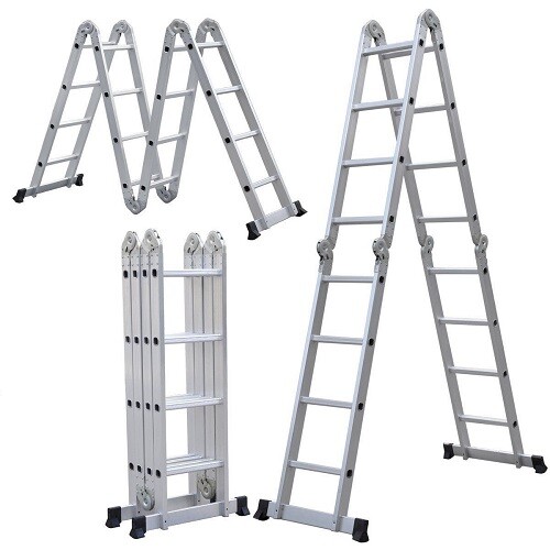 16 Foot Aluminium Multi-Purpose Ladder 4 by 4