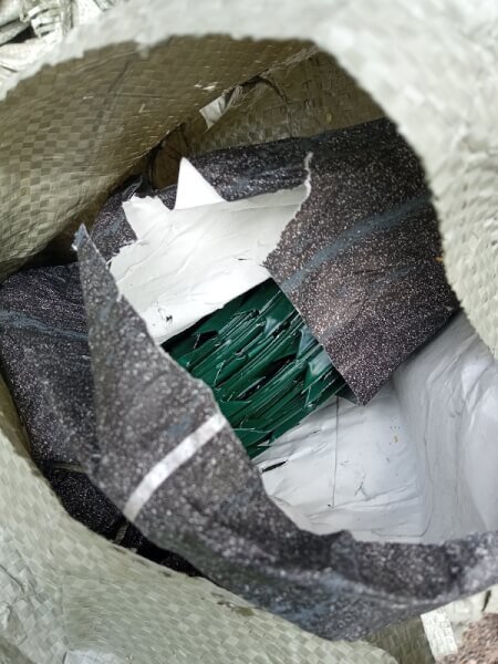 450mm Green Double Galvanized Razor Wire