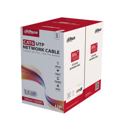 Dahua UTP CAT6 Full Copper Cable 305M