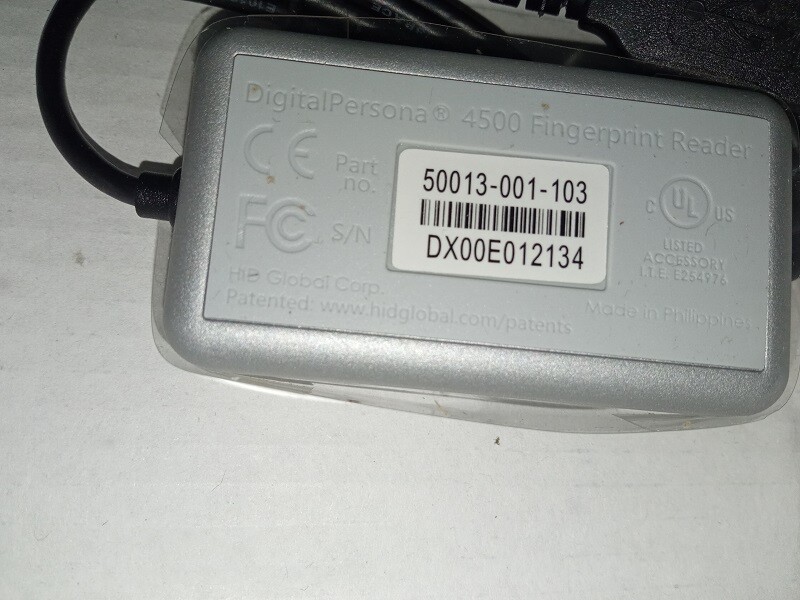 Digital Persona U.are.U 4500 Fingerprint Reader - USB 4 Digital Persona U.are.U 4500 Fingerprint Reader - USB - Image 4