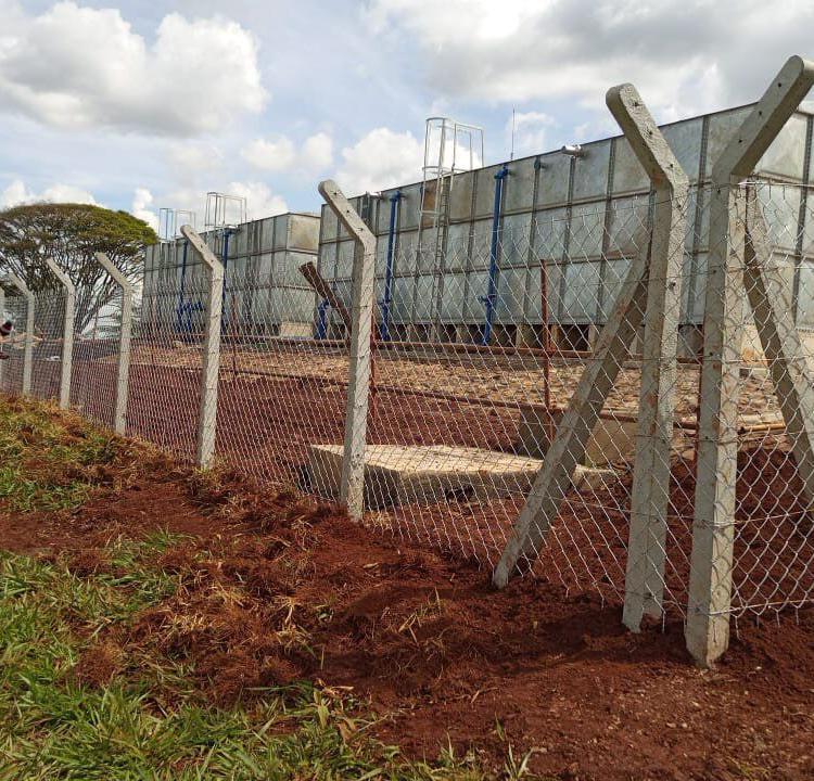 Concrete Chain link Fence