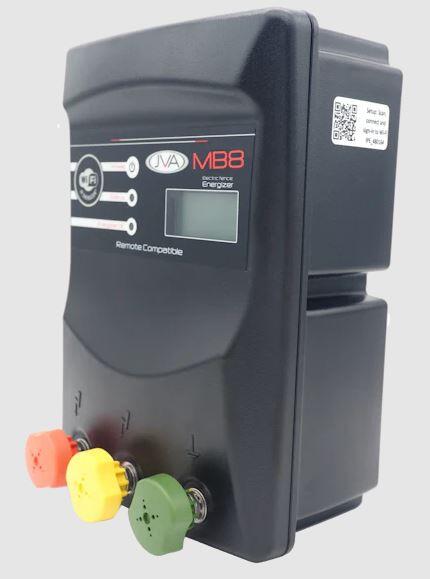 JVA MB8 Mains/Battery Electric Fence IP Energizer® 8J 2 JVA MB8 Mains/Battery Electric Fence IP Energizer® 8J - Image 2