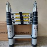 5.6M Double Telescopic Aluminium Ladder