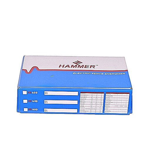 HAMMER Ez 680 Electric Fence Energizer