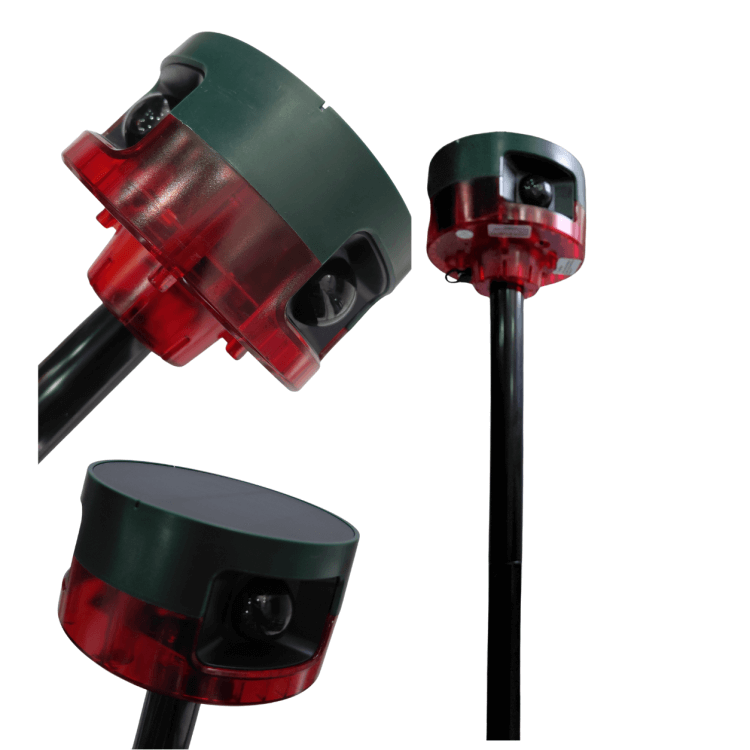 Solar Powered Infrared Sensor Alarm