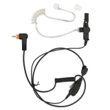 Walkie Talkie Acoustic Clear Tube Earpiece with Mic