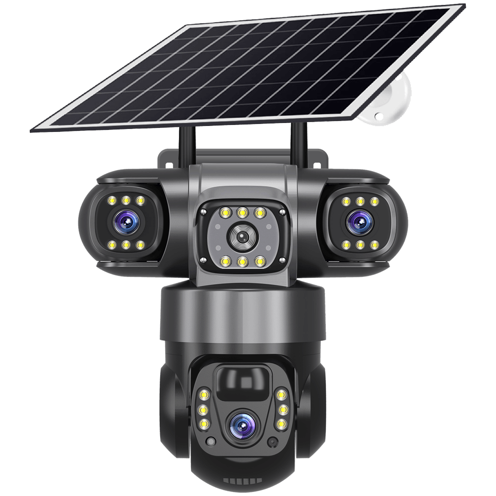 Tripple Lens 4G Solar Camera 3 Tripple-Lens 4G Solar PTZ Camera