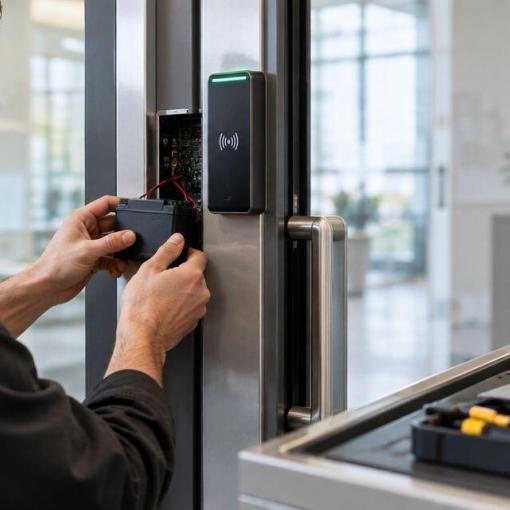 How to Keep Access-Controlled Doors Working During Outages