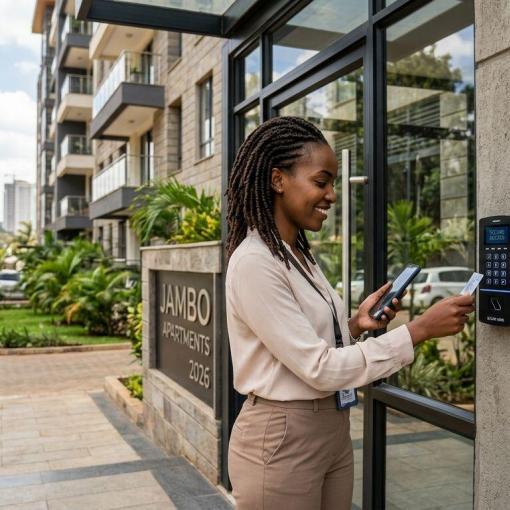 Best access control kits for apartment buildings in Kenya 2026