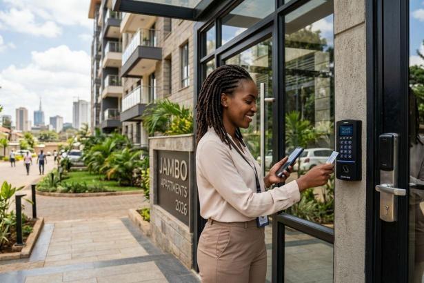 Best access control kits for apartment buildings in Kenya 2026