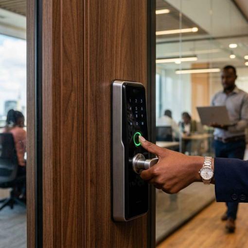 Best fingerprint door locks for offices in Kenya 2026