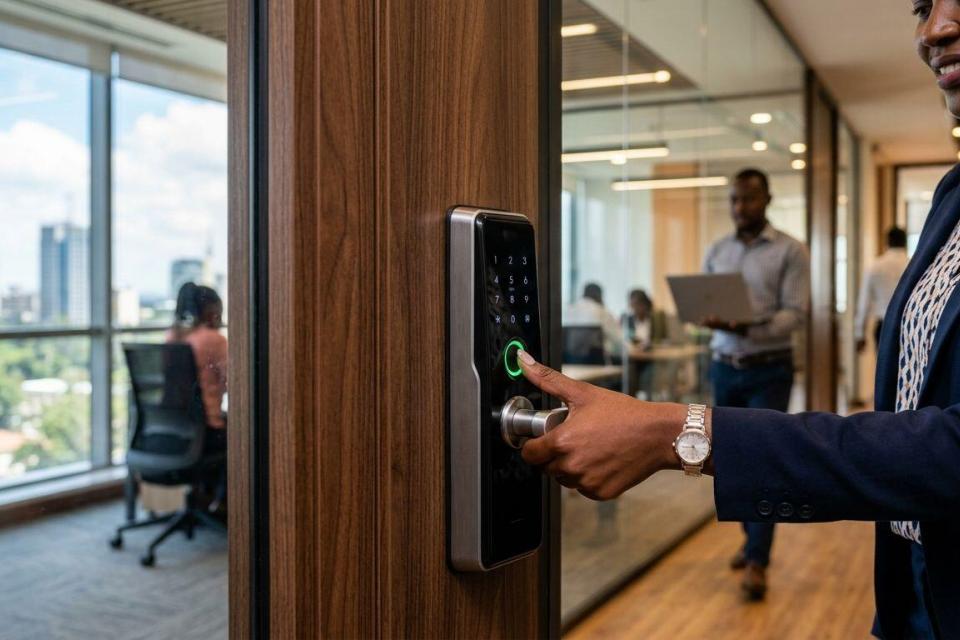 Best fingerprint door locks for offices in Kenya 2026