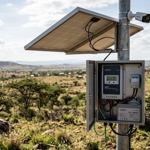Best solar charge controllers for security systems in Kenya 2026