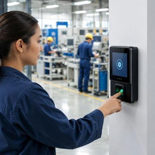 Biometric Time Attendance for Factories and Manufacturing Plants
