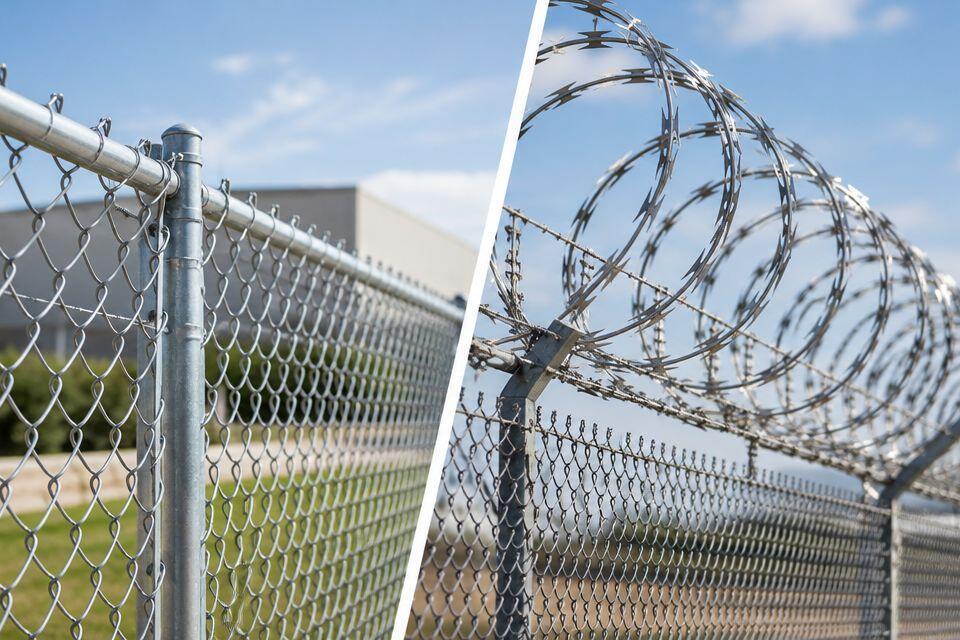 Can Chain-Link Fencing Replace Razor Wire?
