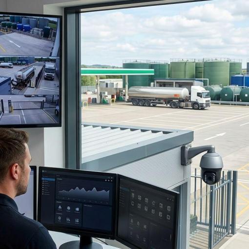 CCTV and Access Control for Petrol Stations and Fuel Depots
