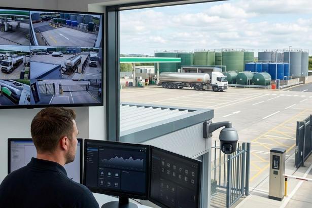 CCTV and Access Control for Petrol Stations and Fuel Depots
