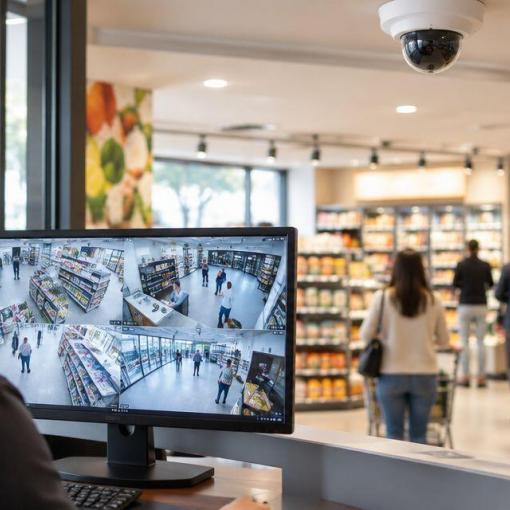 CCTV Surveillance for Shops and Supermarkets