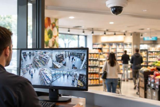 CCTV Surveillance for Shops and Supermarkets