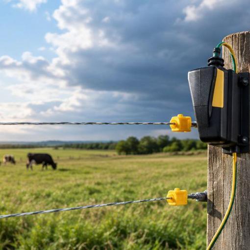 How to Protect an Electric Fence With a Lightning Arrestor