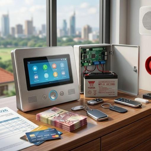 How much does a home security system cost in Kenya in 2026?