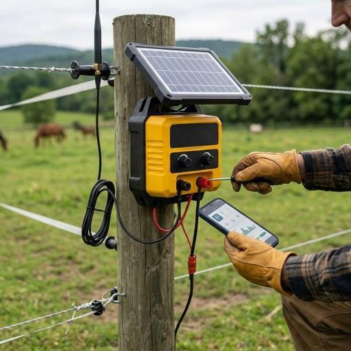 How to Set Up SMS Alerts for a JVA Electric Fence