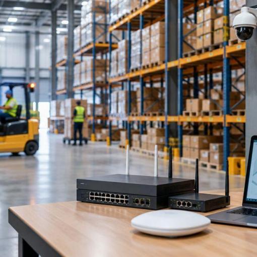Networking Equipment for Warehouse and Logistics Security