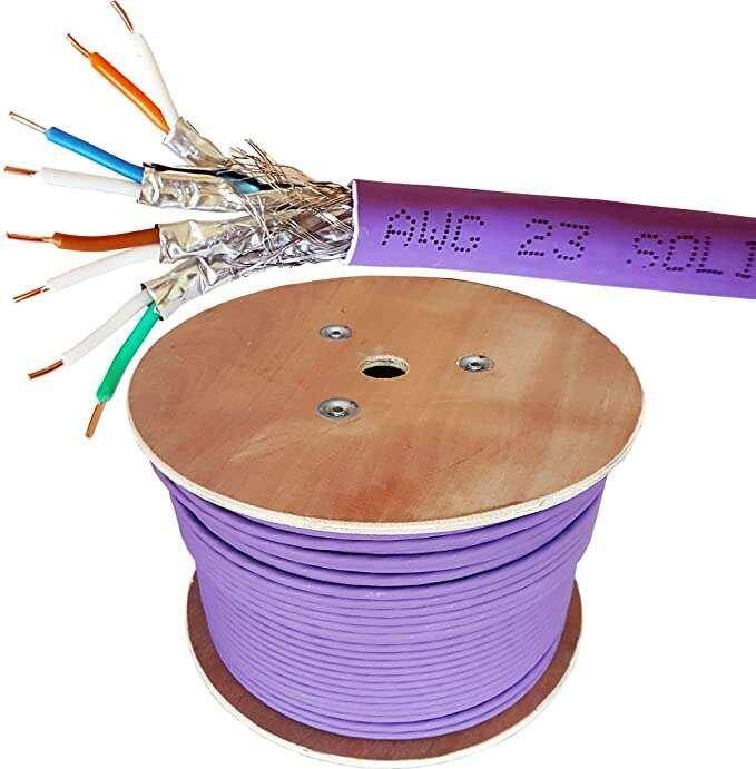 Giganet Cat6A Solid F/FTP LSOH Cable