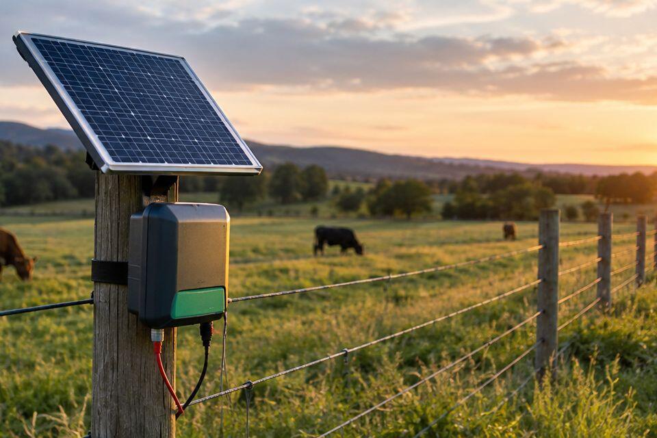Can an Electric Fence Energizer Run on Solar Power Alone?